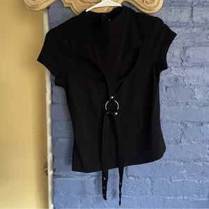 Black Killstar harness top